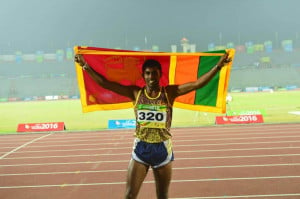sri lankan athletics