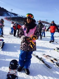 Azquiya Usuph secures a Gold medal in Snowboarding