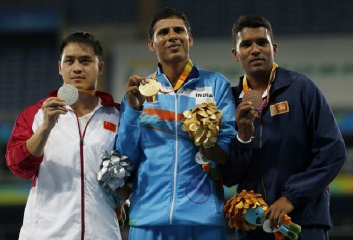 Paralympic medalist Dinesh Priyantha