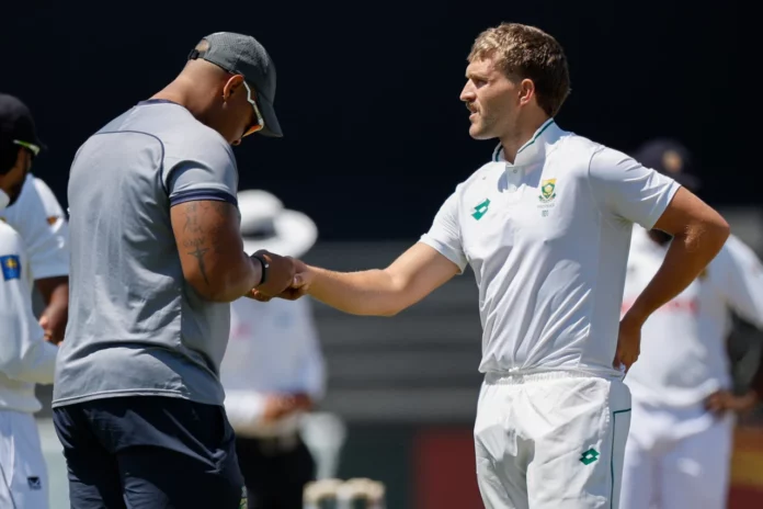 Wiaan Mulder out of remainder of Sri Lanka Tests