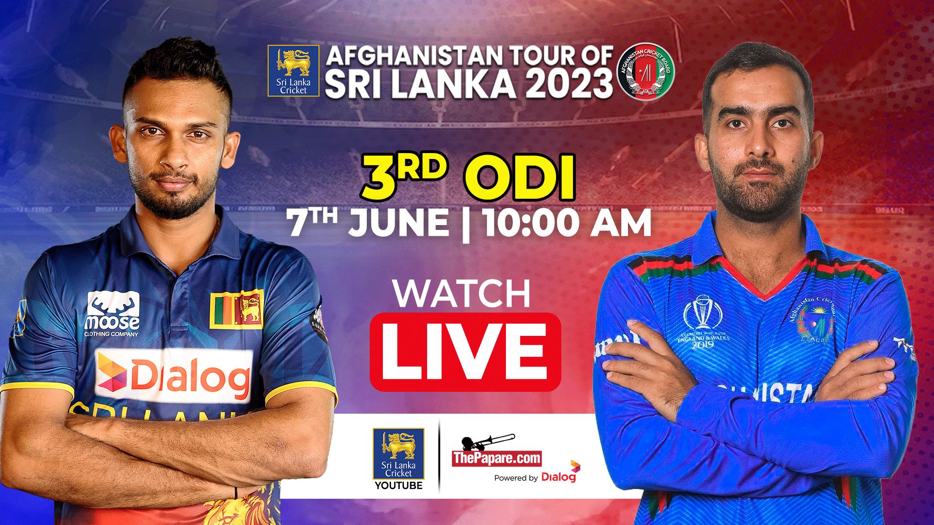 afghanistan tour sri lanka 2023