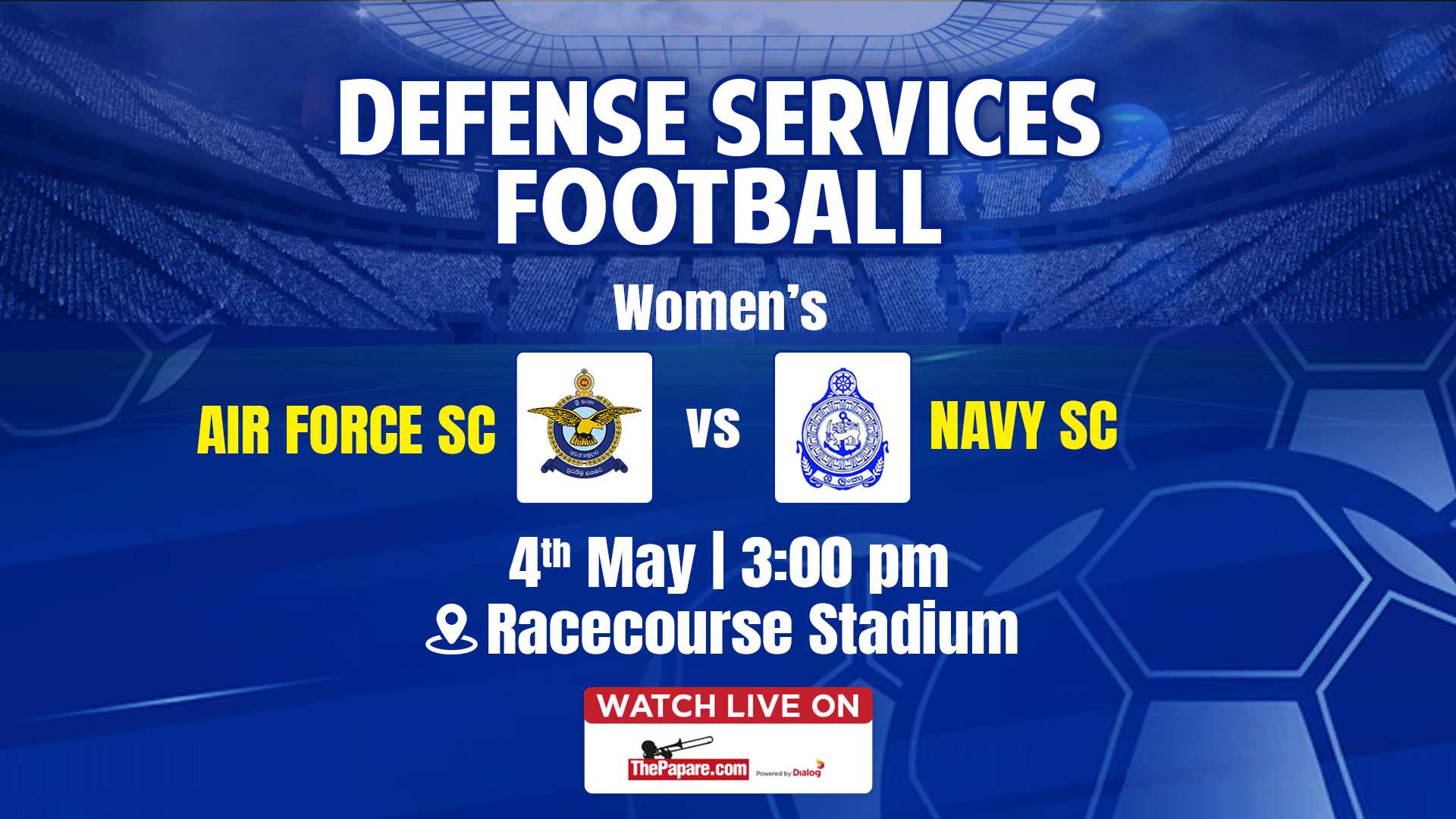 REPLAY Air Force v Navy Women’s Defense Services Football 2023