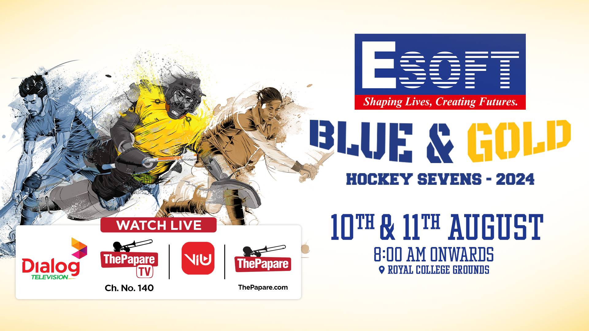 LIVE Blue & Gold Hockey Sevens 2024