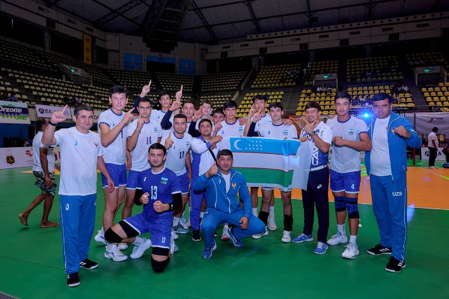 HIGHLIGHTS Uzbekistan vs Nepal Final CAVA U20 Men’s Volleyball