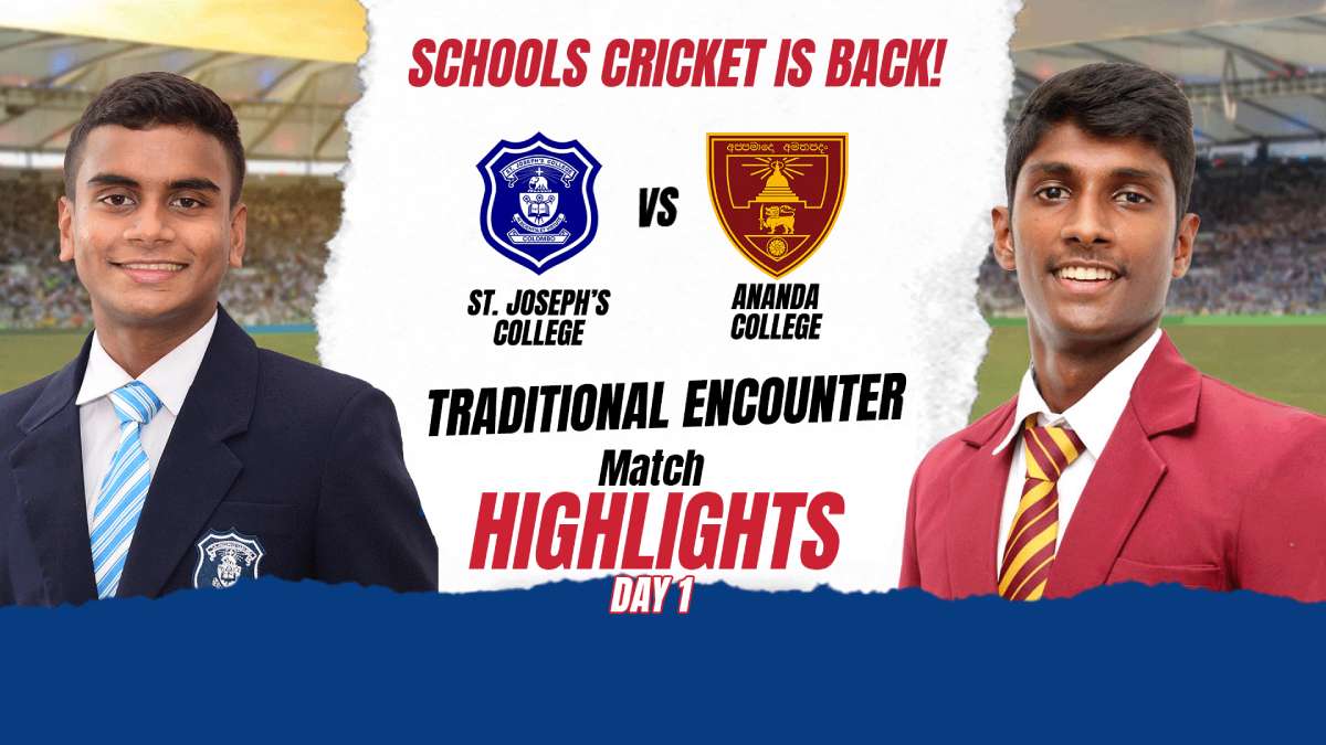 Highlights - St. Joseph's College Vs Ananda College | U19 Traditional ...