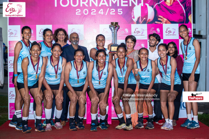 Air Force won the A & B Division while Maliyadeva Balika, Sujatha Vidyalaya & Presbyterian Girls' School won the U15, U17 & U19 championships respectively at the Eva All Island & Open Schools’ Netball Tournament 2024/25.