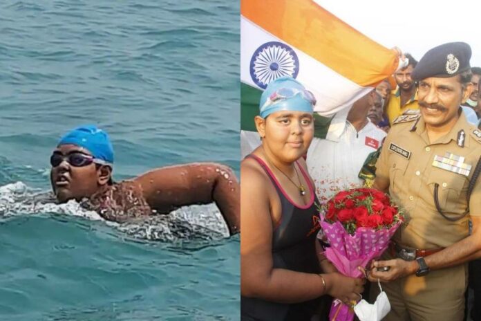 Autism-affected girl swims from Sri Lanka to Dhanushkodi