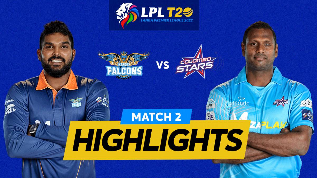 Highlights - Kandy Falcons vs Colombo Stars – Match 02 | LPL 2022