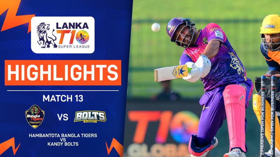 HIGHLIGHTS Lanka T10 Super League 2024 Match 13 Hambantota Bangla