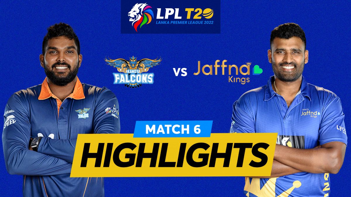 Highlights - Kandy Falcons vs Jaffna Kings – Match 06 | LPL 2022