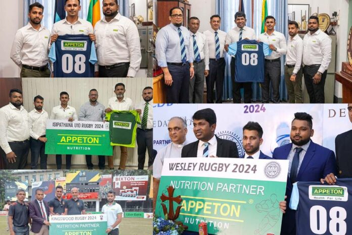 Appeton partnership with Sri Lankan Schools Rugby