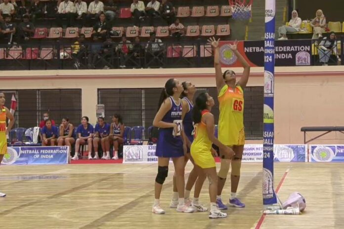 13th Asian Netball Championship 2024 final sri lanka vs Singapore