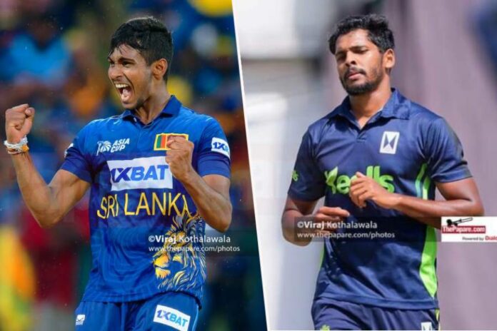 Mohamed Shiras & eshan malinga included to sri lanka odi squad