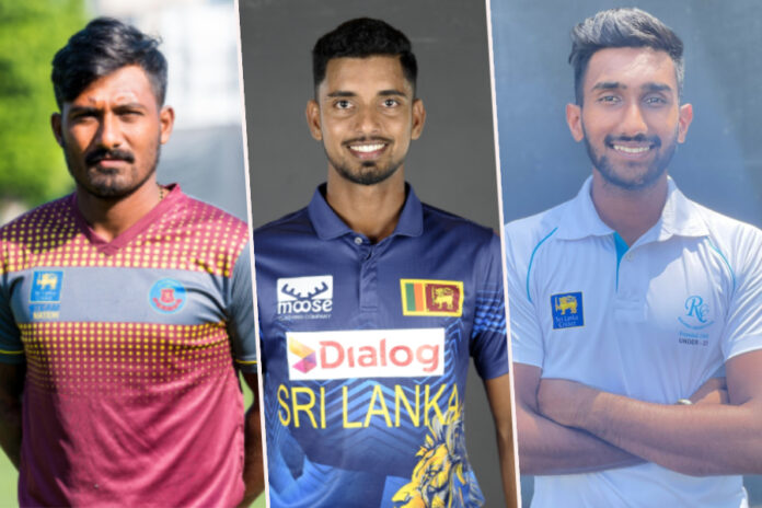 Lahiru Udara, Nuwanidu Fernando, Eshan Malinga