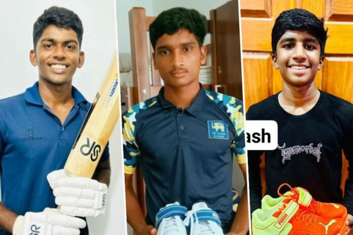 Jaffna Cricketers Youth Sri Lanka Squads