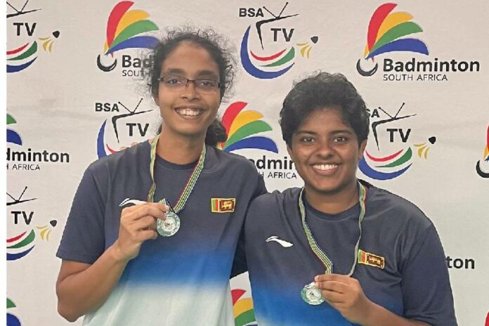 Hasini & Hasara won Silver in South Africa