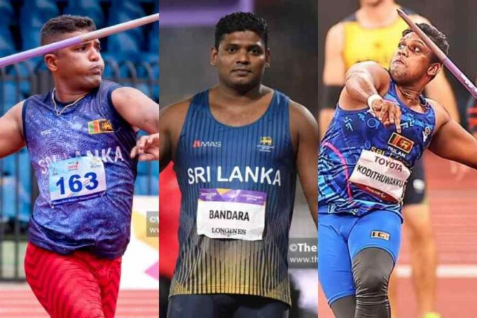 Sri Lanka Para Athletic Team Participates