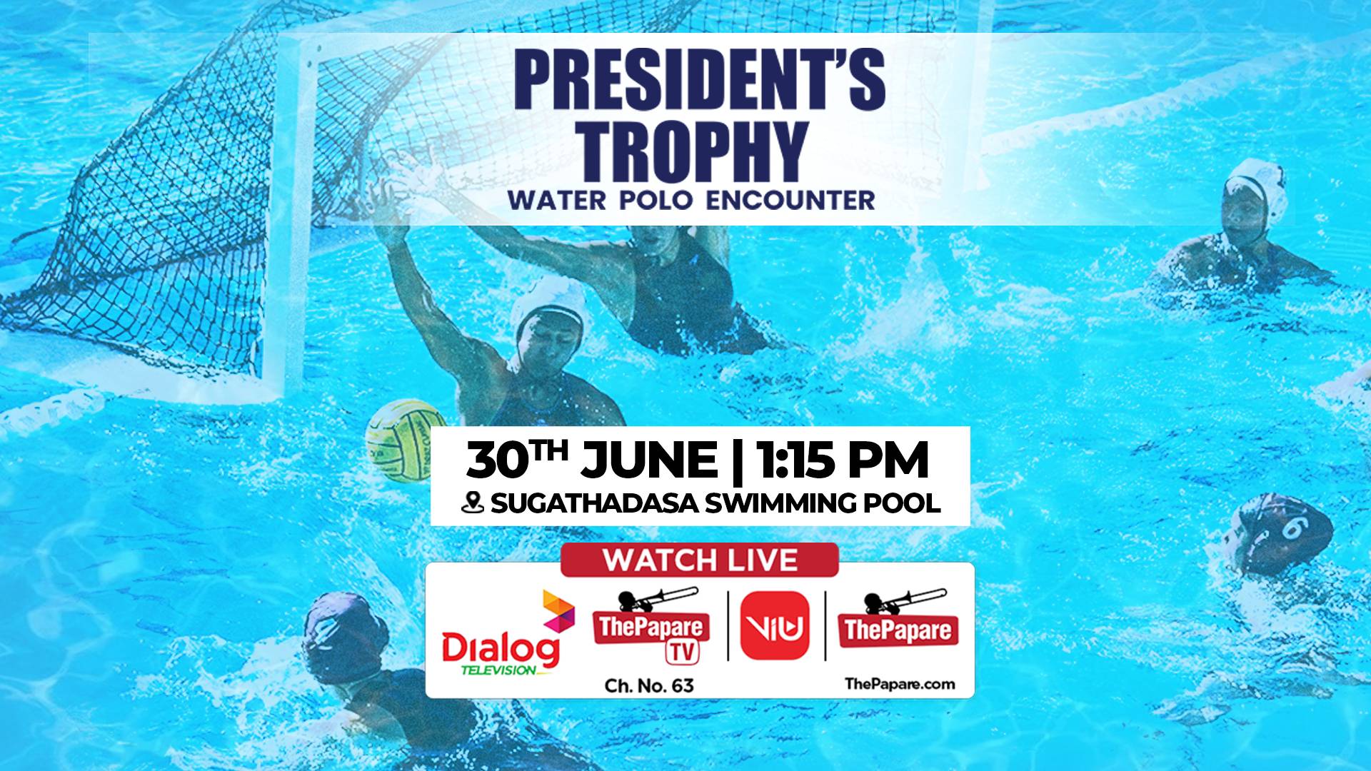 REPLAY – President's Trophy Waterpolo Tournament 2024