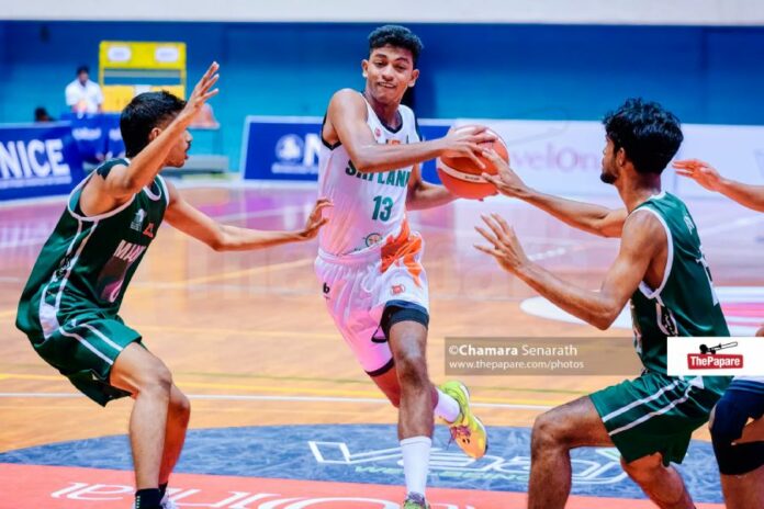 Sri Lanka First Win in FIBA U18 Asia Cup