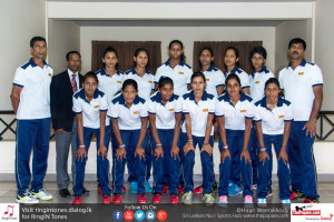 Sri Lanka Women's Volleyball Squad - SAG 2016