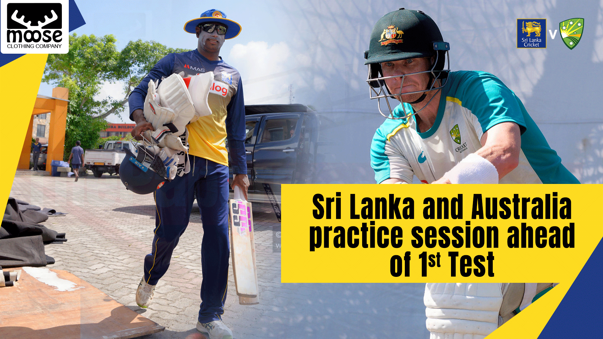 Watch - Sri Lanka And Australia Practice Session Ahead Of 1st Test ...