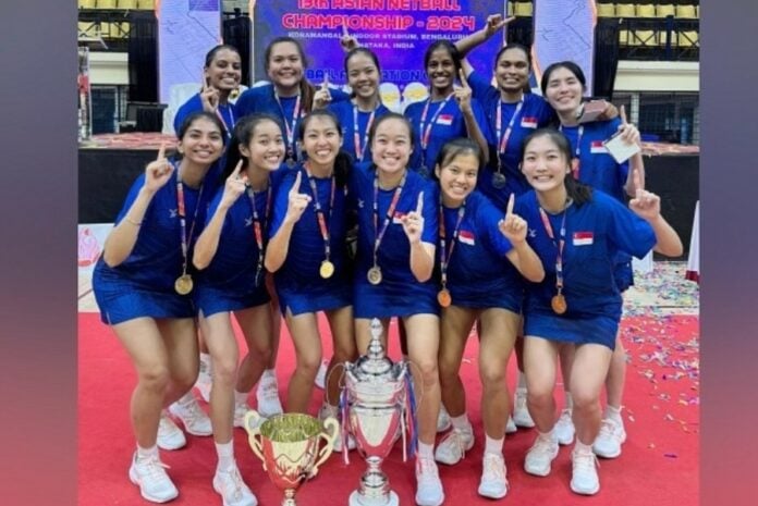 Sri Lanka vs Singapore 13th Asian Netball Championship 2024