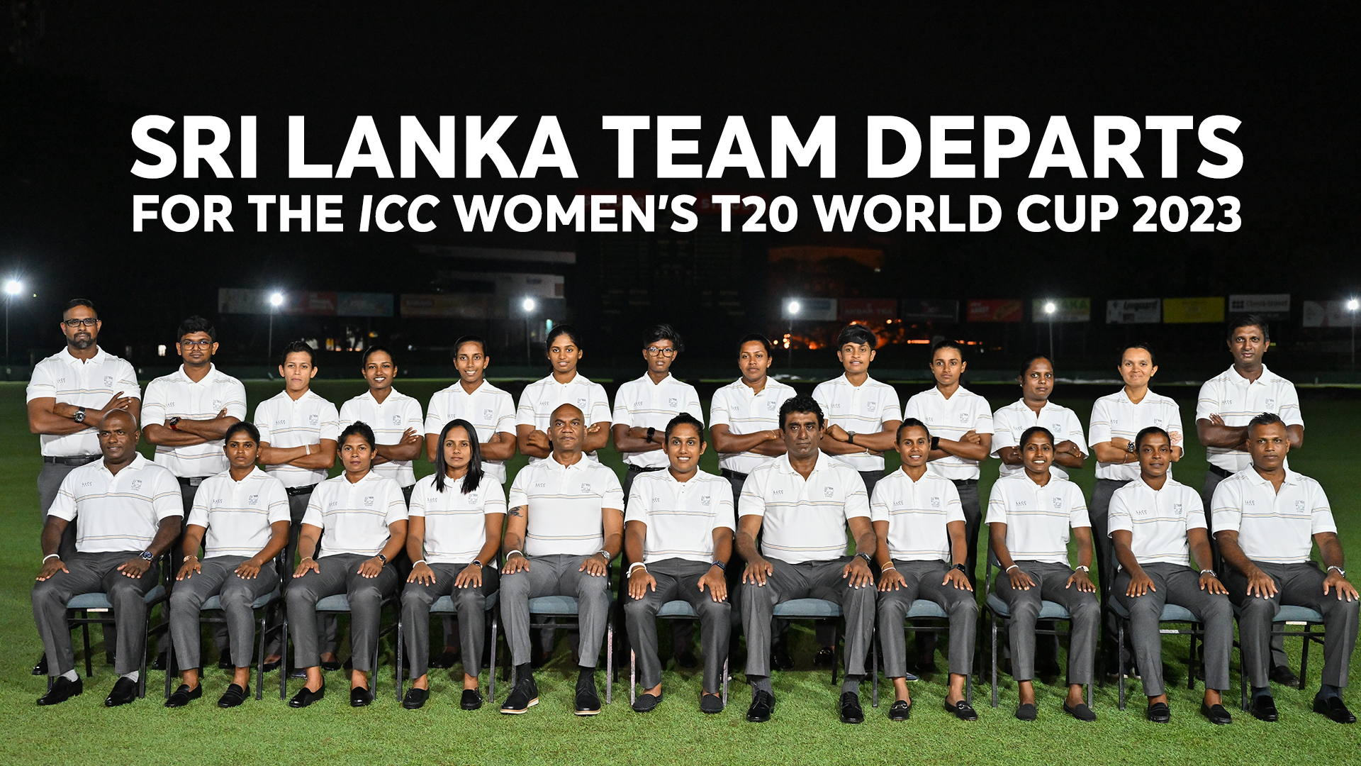 It was my honor to reveal the ICC Women's T20 World Cup 2023 Official Jersey  of Team Sri Lanka @officialslc 🇱🇰 🏏 My sincere appreciation…