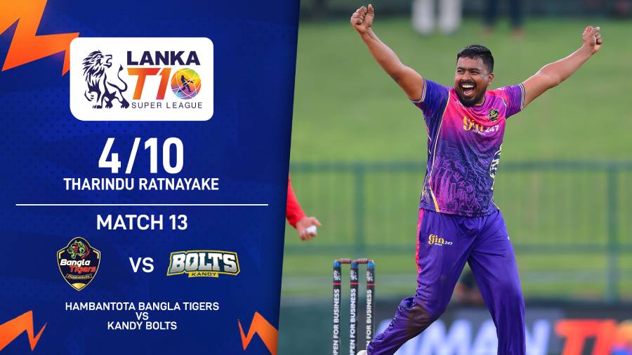 WATCH Tharindu Rathnayake 4/10 Lanka T10 Super League 2024 Match