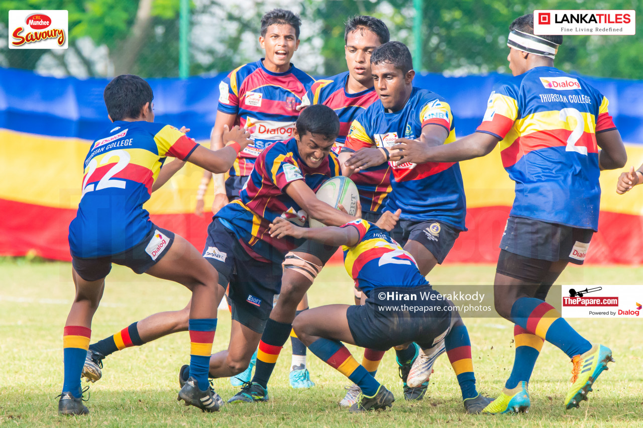 Photos - Thurstan College v Maliyadeva College | Dialog Schools Rugby ...