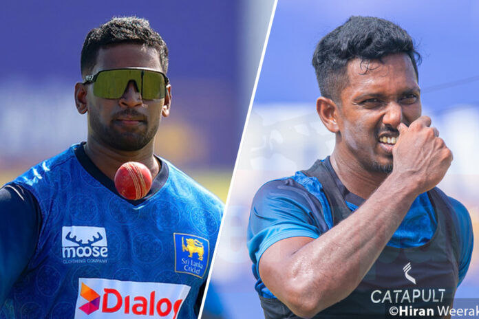 Nishan Peiris Replaces Vishwa Fernando for 2nd Test