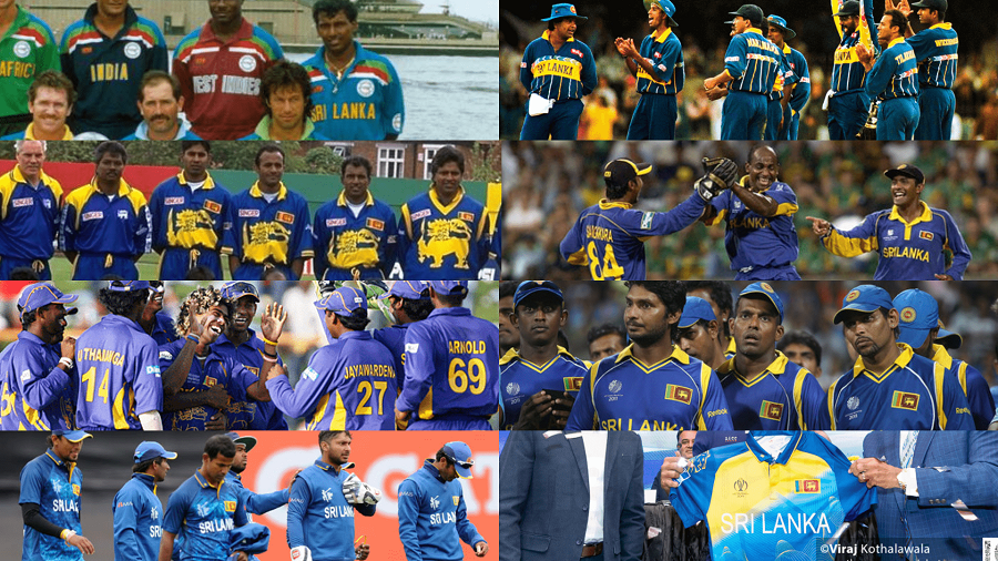 Sri Lanka Cricket unveiled the Official Playing Jersey for the ICC