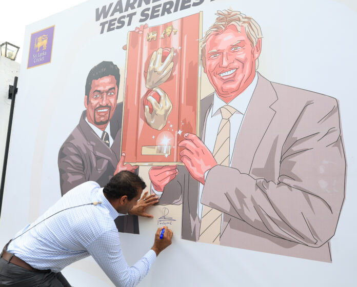 Warne-Murali Legacy Board Unveiled a