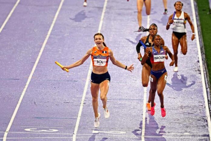 Femke Bol Mixed Relay Gold Medal Paris Olympics