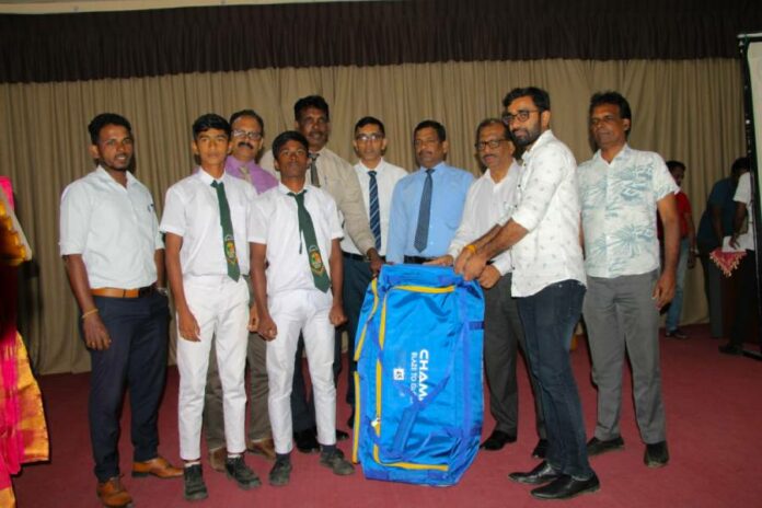 Schools Cricket Development project in Jaffna