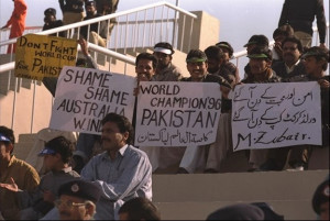 “Pakistani fans disapproved” (Courtesy - Getty Images)