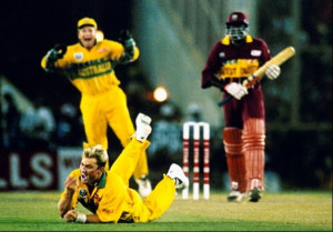 “Warne turned it away” (Courtesy - Getty Images)